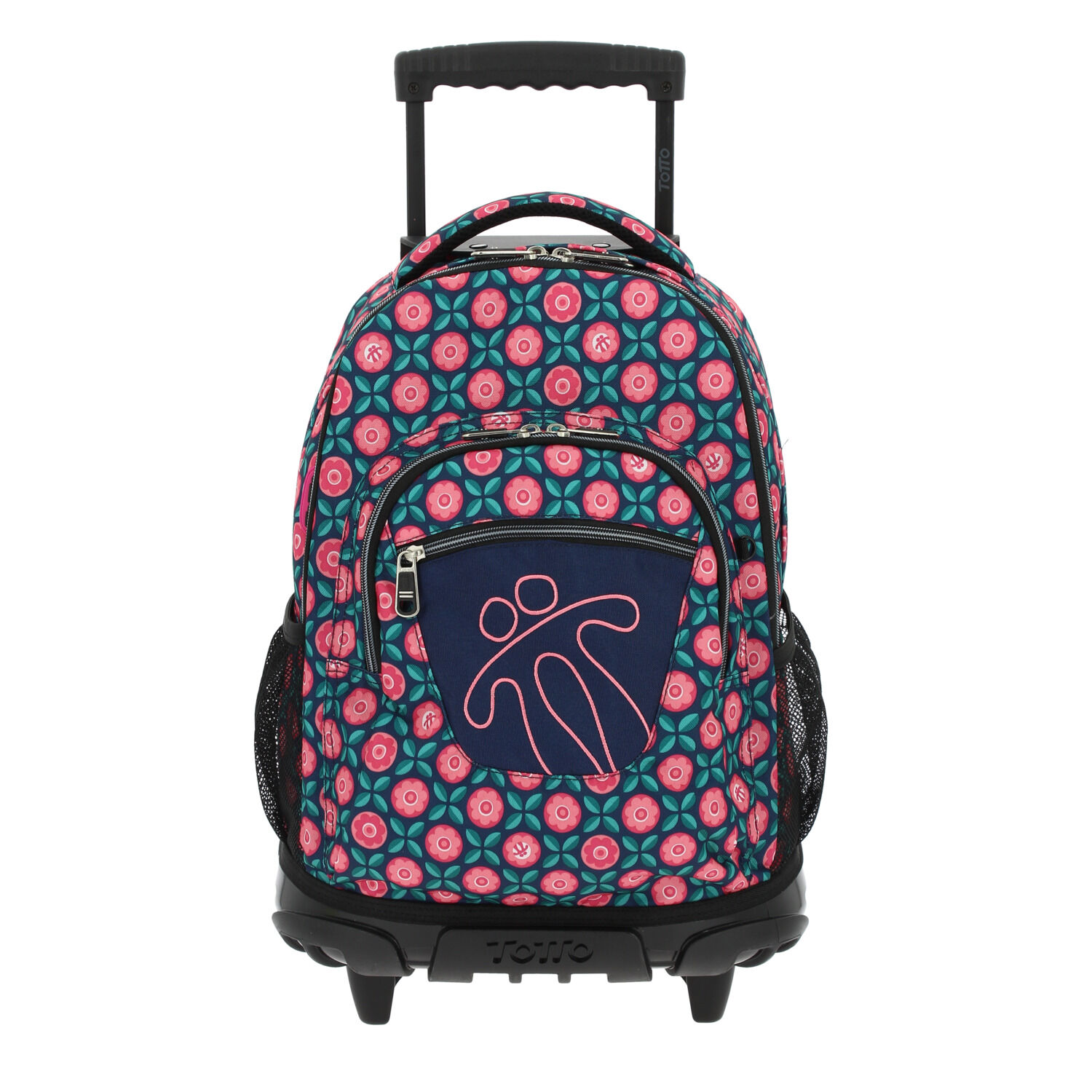 Mochila escolar con best sale ruedas renglones totto