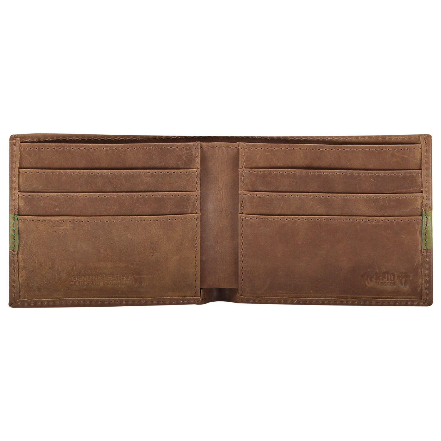 Cartera online marron hombre