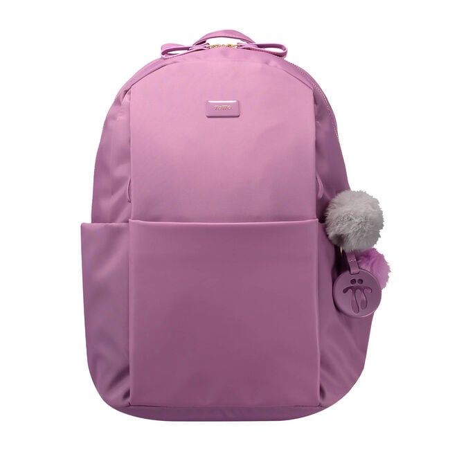 Mochila mujer portátil - Adelaide - Rosa | Totto.es