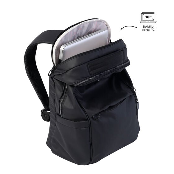 Mochila Laila - Negro image number 4