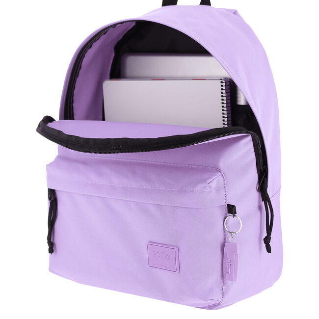 Pack mochila + estuche color morado - Kalex image number null