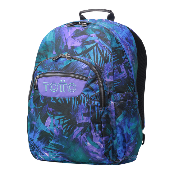 Mochila Acuareles - Electric nature image number 2