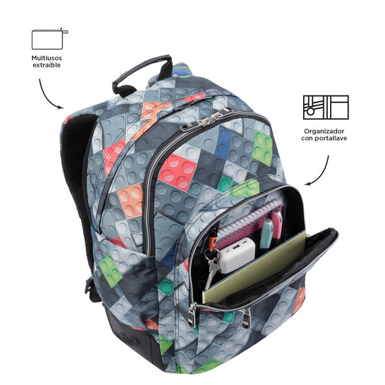 Mochila Crayoles - Bloques image number 6