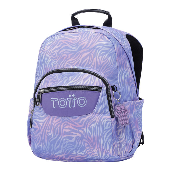 Mochila escolar morado cebra - Tempera image number null