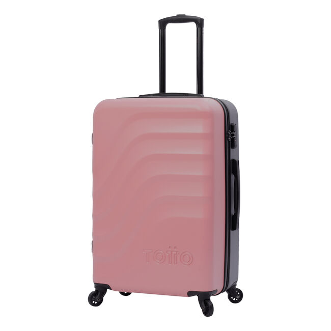 Maleta trolley mediana - Rosa |