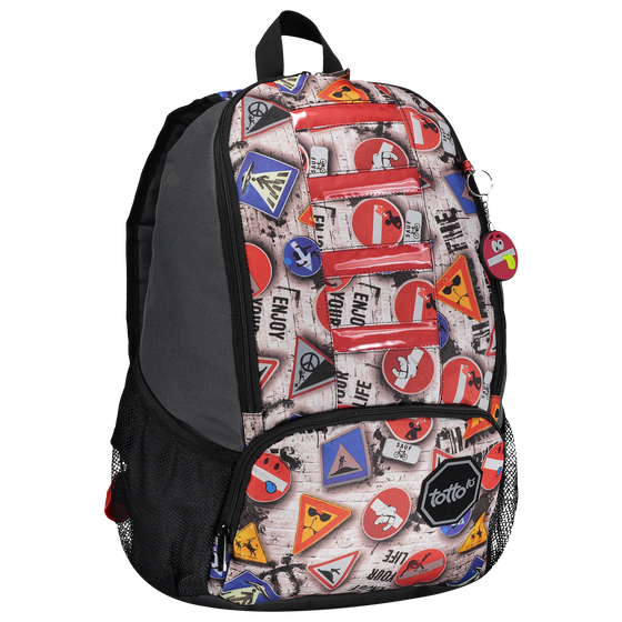 Mochila escolar grande - Street image number 3
