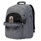 Mochila escolar Lápiz - Gris metálico image number 4
