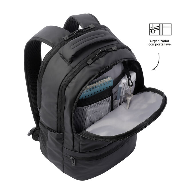 Mochila para portátil 14 color negro - Daki image number null