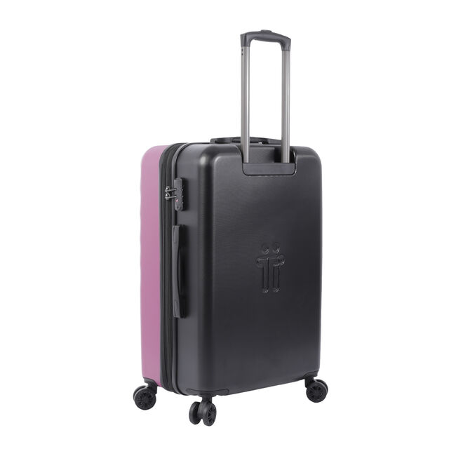 Maleta trolley mediana color rosa - Bazy + image number null