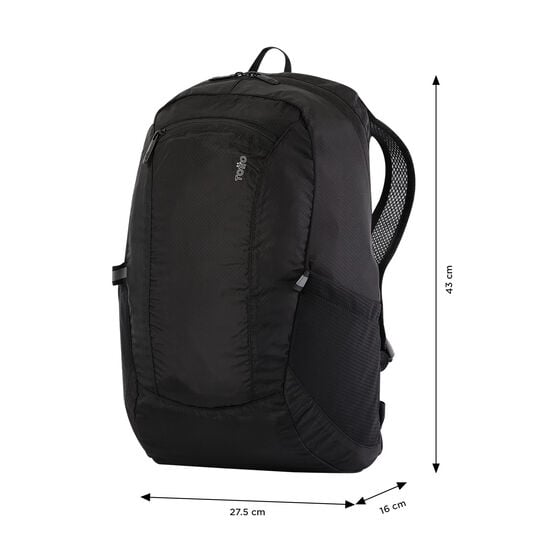 Mochila plegable Troker - Negro image number 3