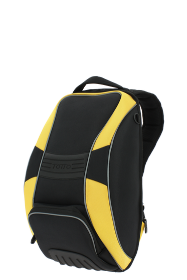 Mochila para moto negro y amarillo – Gilera image number 3