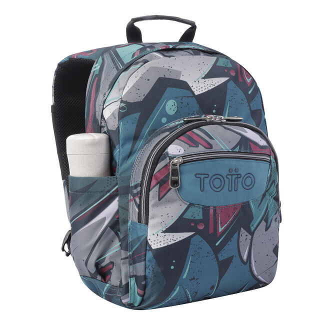 Mochila escolar lienzo eco-friendly - Gommas image number null