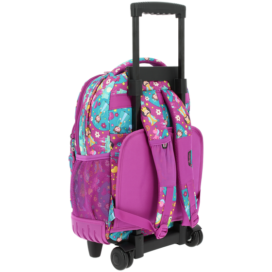 Mochila escolar con ruedas Renglones - 3E6 image number 4
