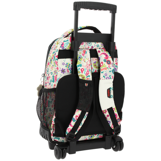 Mochila escolar con ruedas Renglones - 0SO image number 4