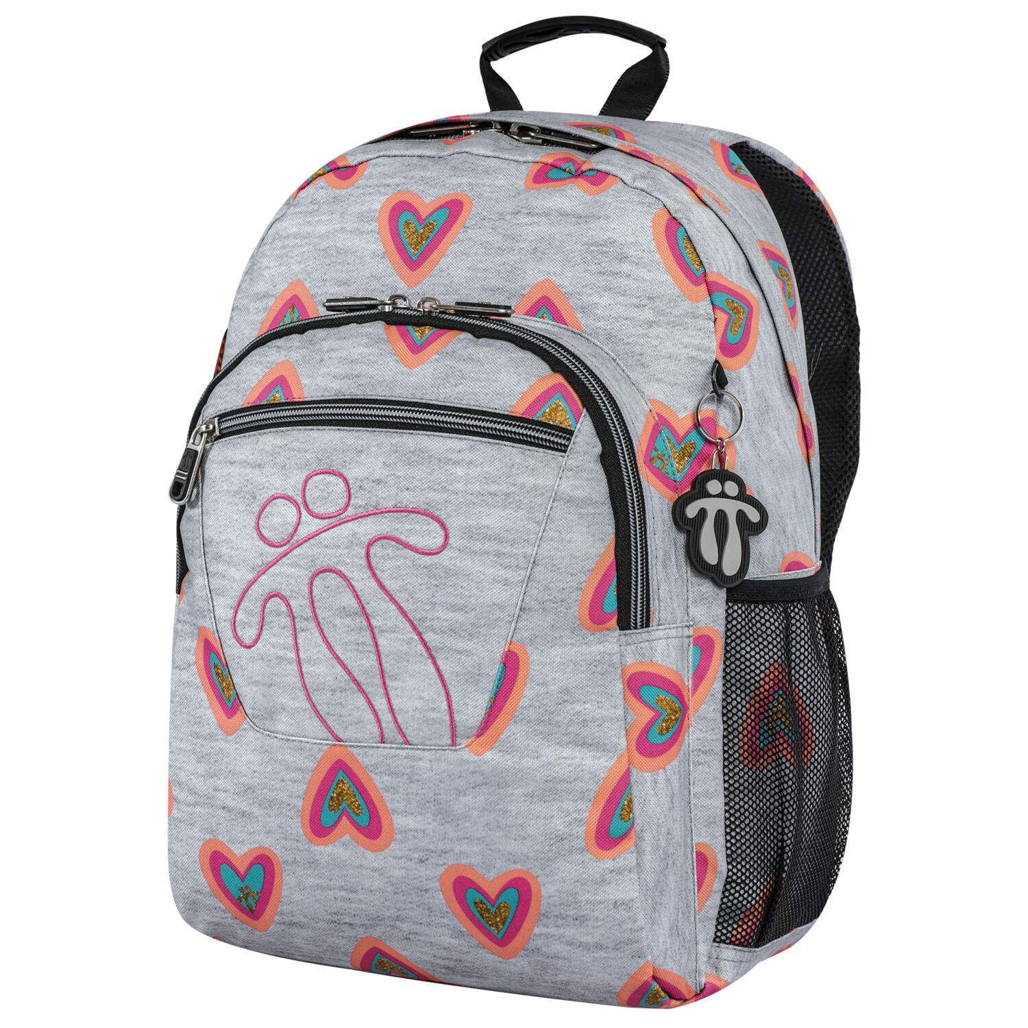 Mochila escolar adaptable a carro Acuareles