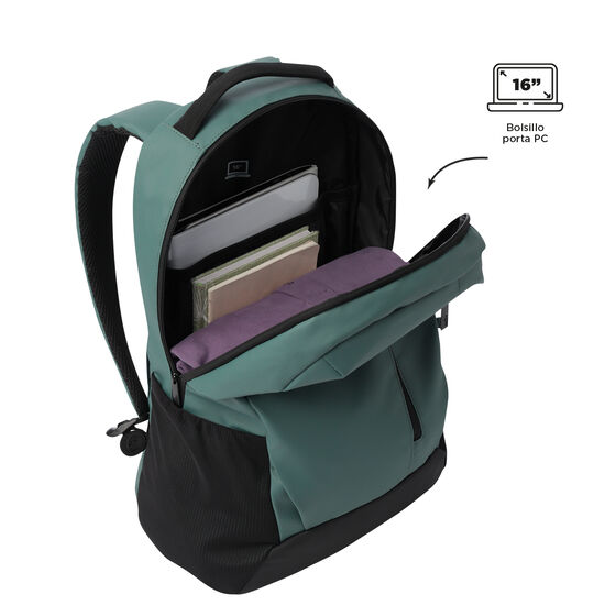 Mochila Detroit - Verde/Negro image number 5