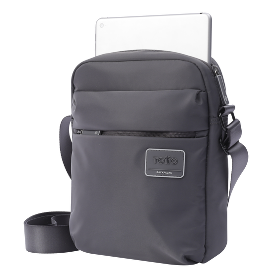 Bolso bandolera hombre color gris - RTG image number 4
