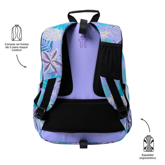 Mochila Acuareles - Morado image number 3