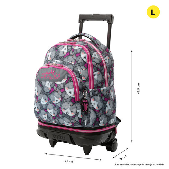 Mochila desmontable Tiza - Kitten Rose image number 3