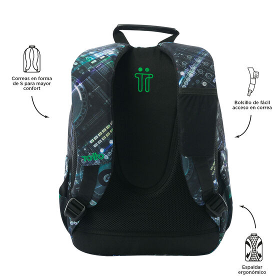 Mochila Gommas - Mixer Black image number 3