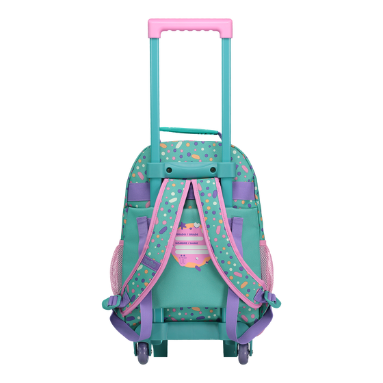 Mochila escolar mediana con ruedas - Sugar Sugar image number 3