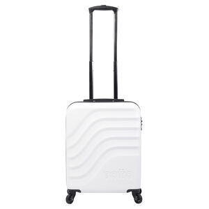 Maleta trolley cabina color blanco - Bazy