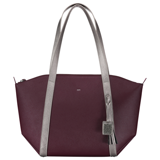 Bolso shopper mujer morado damson - Tossa M image number 1