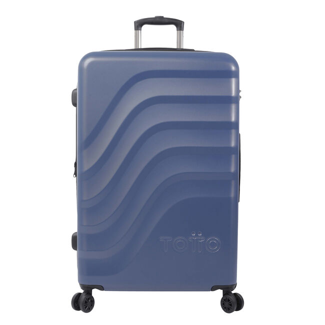Maleta trolley grande color azul oscuro - Bazy +
