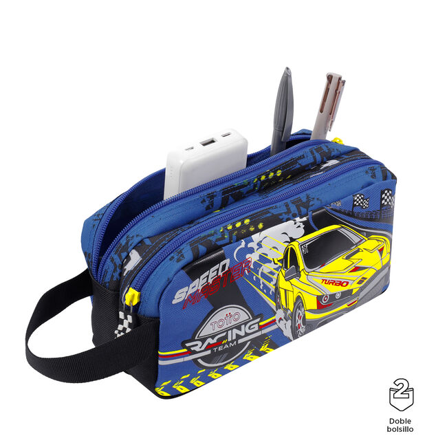 Estuche escolar de carreras de coches - Velocity image number null