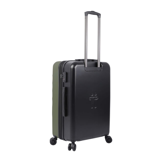 Maleta trolley mediana color verde oscuro - Bazy + image number null