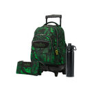 Pack Escolar Jhony Jungle X3 | Mochila de ruedas + 2 accesorios image number 1