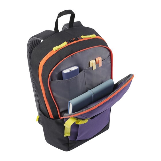 Mochila ATL M - Negro y morado image number 5