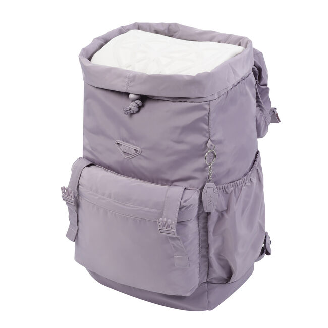 Mochila plegable color morado  - Collapse image number null