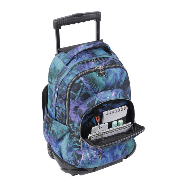 Mochila escolar con ruedas electric nature eco-friendly - Renglones image number null