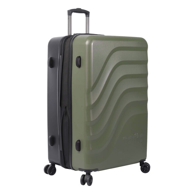 Maleta trolley grande color verde oscuro - Bazy + image number null