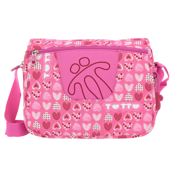 Bandolera escolar Lapicero Rosa Totto.es