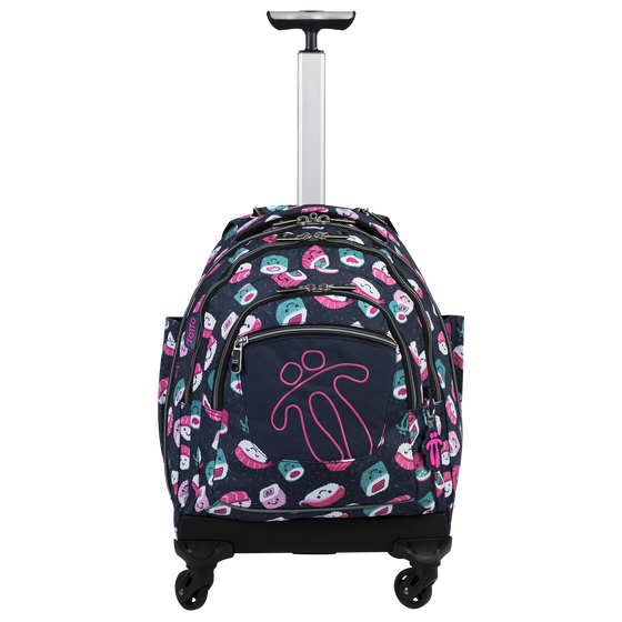 Mochila escolar con ruedas Carboncillo - 0LC image number 1