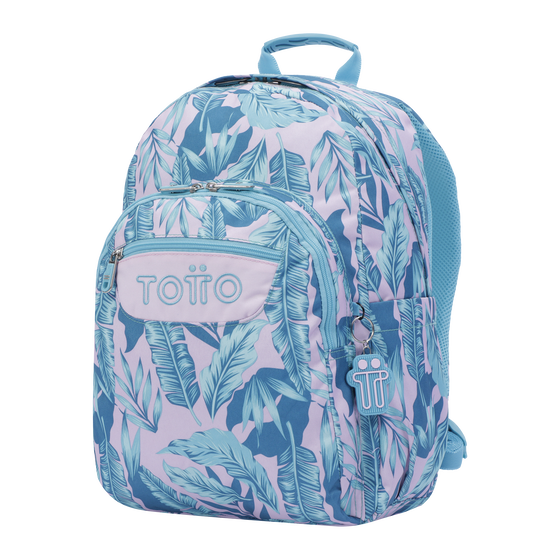 Mochila Acuareles - Plantas tropicales image number 2