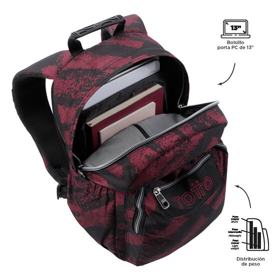 Mochila Gommas - Tiza roja image number 5