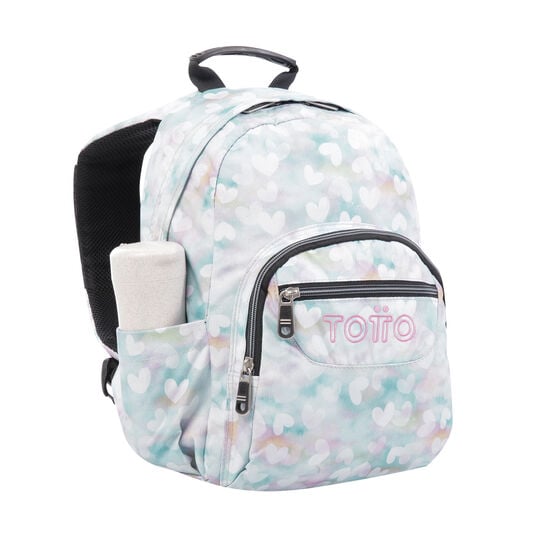 Mochila Tempera - Corazones pastel image number 4