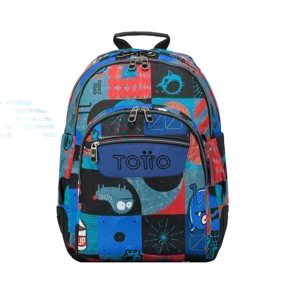 Mochila Crayoles - Cyber monstruos image number 1