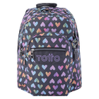 Mochila escolar Lápiz - Corazones de colores image number 1