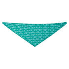 Pañuelo para mascotas doble cara estampado huellas y huesos - Talla L image number 2