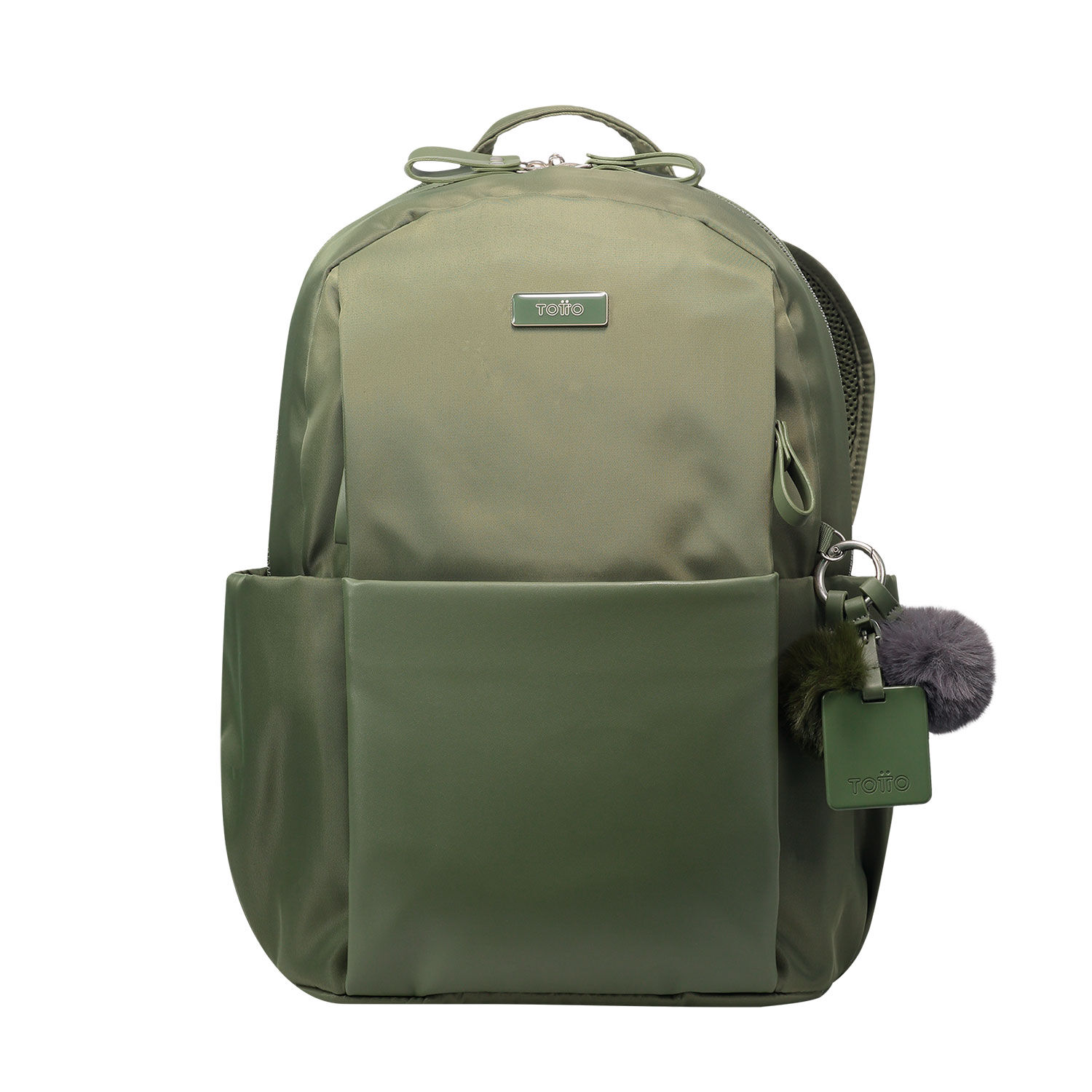 Mochila store verde mujer