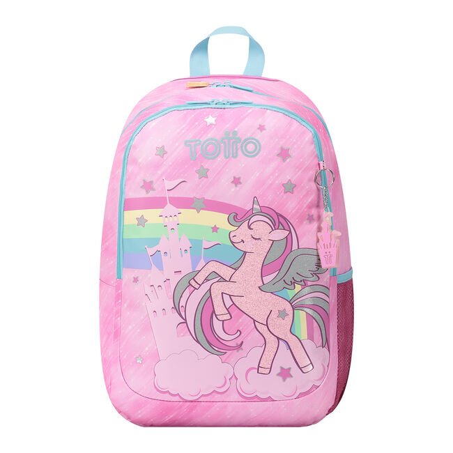 gas camino unir Mochila escolar grande de fantasía y unicornio - Fantasy - ROSA | Totto.es