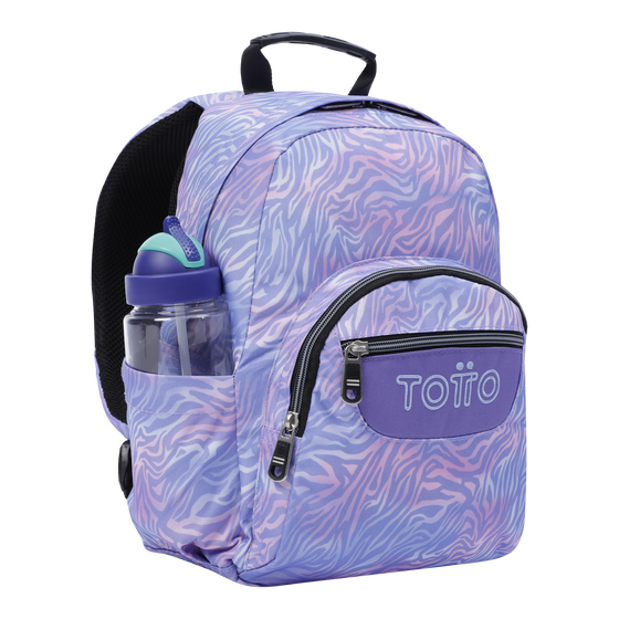 Mochila Tempera - Morado cebra image number 4
