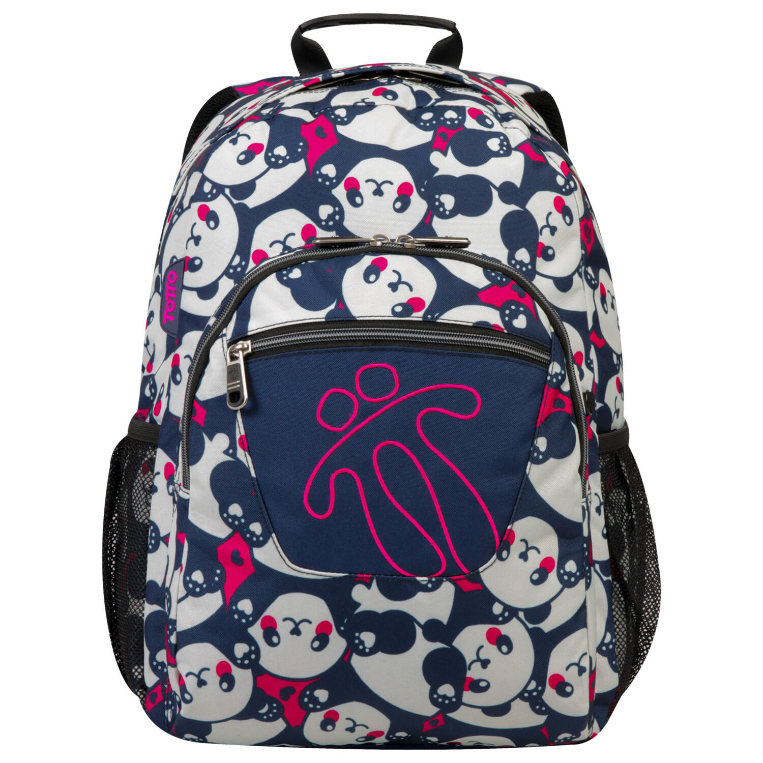 Mochila escolar adaptable a carro Acuareles Blanco Totto.es