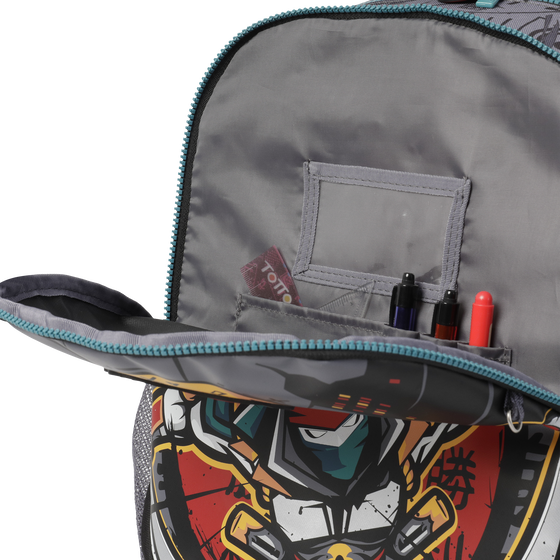 Mochila escolar grande 3 ruedas - Kazumi image number 7