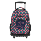 Mochila escolar con ruedas Renglones - 6LU image number 1