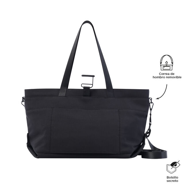 Bolso tote bag negro - Madrid image number null